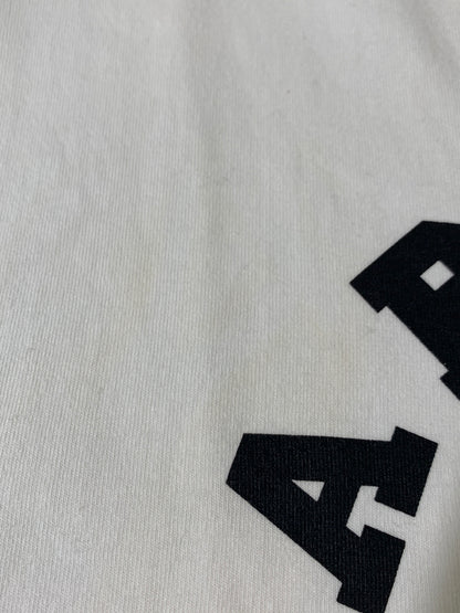 【中古品】【メンズ】 A BATHING APE アベイシングエイプ COLLEGE TEE カレッジ 半袖Tシャツ メンズ トップス ショートスリーブ 142-261002-em-62-min サイズ：M カラー：ホワイト 万代Net店
