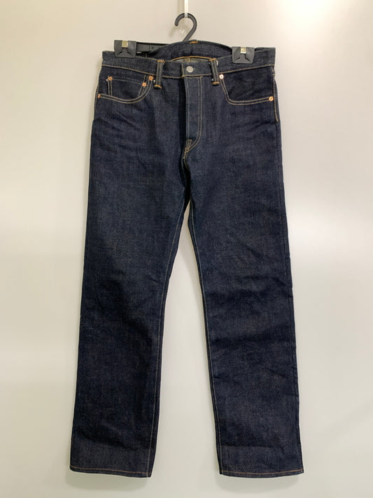 【中古品】【メンズ】 KOJIMA GENES コジマジーンズ STRAIGHT RIGIT DENIM ストレート リジッド デニム メンズ ボトムス デニムパンツ ジーンズ 156-261002-em-66-min サイズ：34 カラー：インディゴ 万代Net店