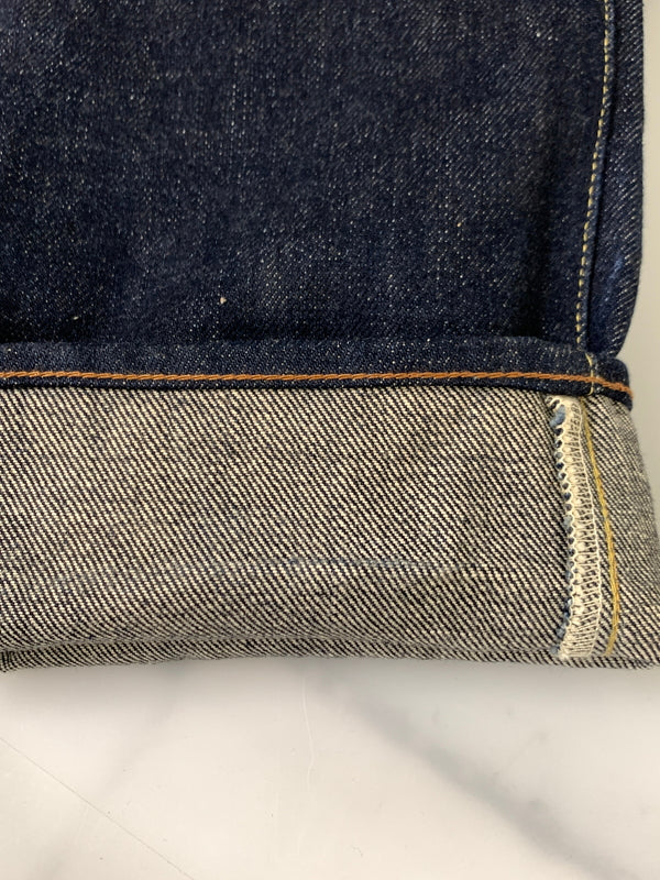 【中古品】【メンズ】 KOJIMA GENES コジマジーンズ STRAIGHT RIGIT DENIM ストレート リジッド デニム メンズ ボトムス デニムパンツ ジーンズ 156-261002-em-66-min サイズ：34 カラー：インディゴ 万代Net店