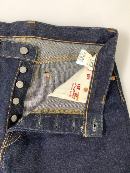 【中古品】【メンズ】 KOJIMA GENES コジマジーンズ STRAIGHT RIGIT DENIM ストレート リジッド デニム メンズ ボトムス デニムパンツ ジーンズ 156-261002-em-66-min サイズ：34 カラー：インディゴ 万代Net店