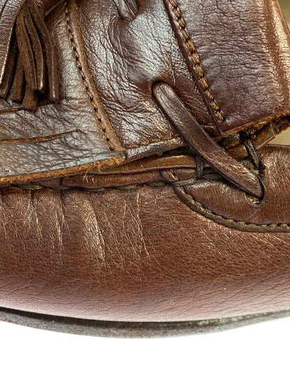 【現状渡し品】【メンズ】 BALLY バリー タッセルローファー 革靴 メンズ 靴 シューズ 165-261007-em-09-min サイズ：9M カラー：ブラウン 万代Net店