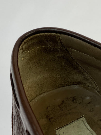 【現状渡し品】【メンズ】 BALLY バリー タッセルローファー 革靴 メンズ 靴 シューズ 165-261007-em-09-min サイズ：9M カラー：ブラウン 万代Net店