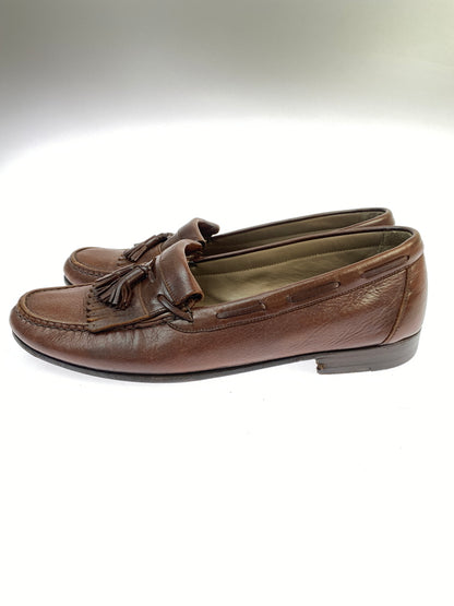 【現状渡し品】【メンズ】 BALLY バリー タッセルローファー 革靴 メンズ 靴 シューズ 165-261007-em-09-min サイズ：9M カラー：ブラウン 万代Net店