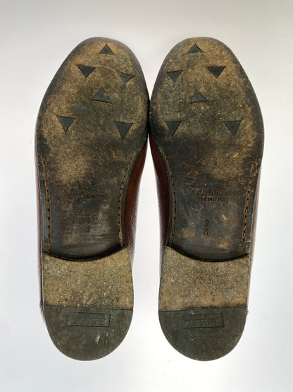 【現状渡し品】【メンズ】 BALLY バリー タッセルローファー 革靴 メンズ 靴 シューズ 165-261007-em-09-min サイズ：9M カラー：ブラウン 万代Net店