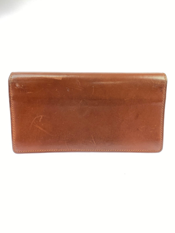 【中古品】【メンズ】 WHITE HOUSE COX ホワイトハウスコックス LEATHER WALLET レザー ウォレット 長財布 革財布 200-261008-em-18-min カラー：ブラウン 万代Net店