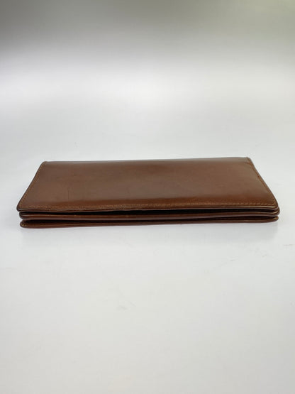 【中古品】【メンズ】 WHITE HOUSE COX ホワイトハウスコックス LEATHER WALLET レザー ウォレット 長財布 革財布 200-261008-em-18-min カラー：ブラウン 万代Net店