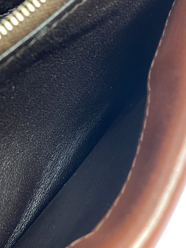 【中古品】【メンズ】 WHITE HOUSE COX ホワイトハウスコックス LEATHER WALLET レザー ウォレット 長財布 革財布 200-261008-em-18-min カラー：ブラウン 万代Net店