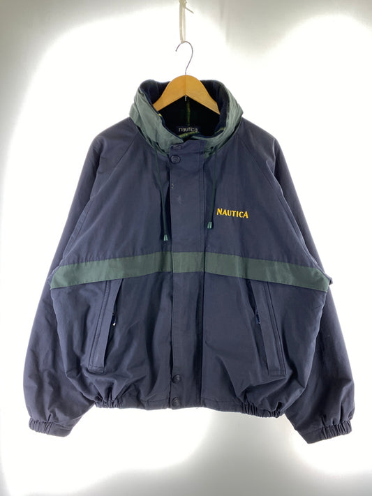 【中古品】【メンズ】 NAUTICA ノーティカ 90S 小文字タグ リバーシブルジャケット 90年代 メンズ アウター 146-261005-em-20-min サイズ：XL カラー：ネイビー系 万代Net店