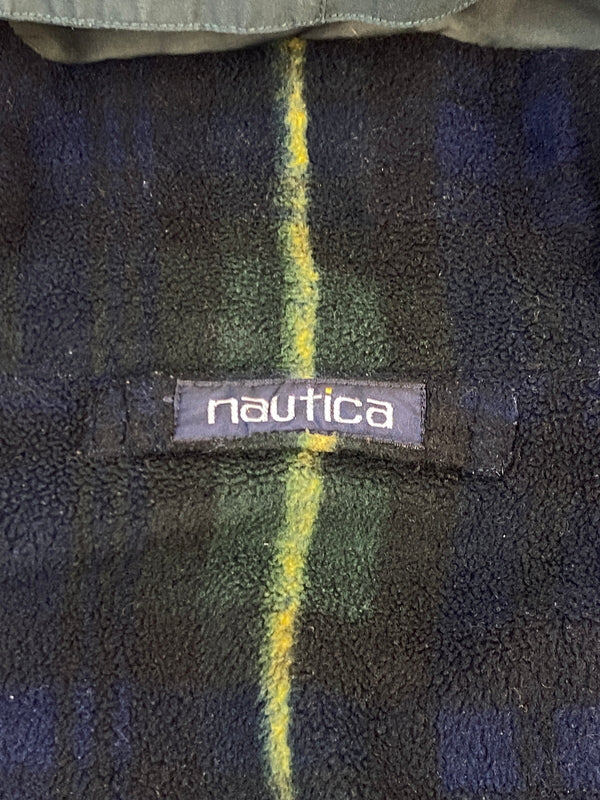 【中古品】【メンズ】 NAUTICA ノーティカ 90S 小文字タグ リバーシブルジャケット 90年代 メンズ アウター 146-261005-em-20-min サイズ：XL カラー：ネイビー系 万代Net店