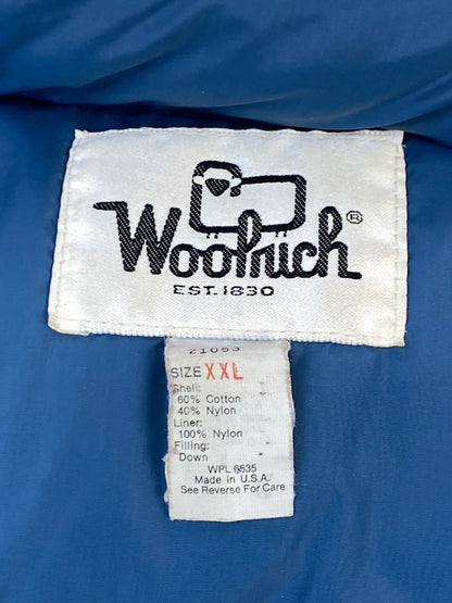 【中古品】【メンズ】 WOOLRICH ウールリッチ 70S 白タグ 21053 ダウンベスト 70年代 アウトドア ヴィンテージ メンズ アウター 144-261005-em-08-min サイズ：XXL カラー：ベージュ 万代Net店
