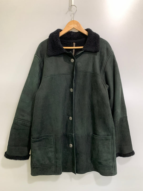 【中古品】【メンズ】 CASSERLY キャサリン オーストラリア製 ムートンジャケット キャサリー シープスキン メンズ アウター 146-261005-em-30-min サイズ：M カラー：ブラック 万代Net店