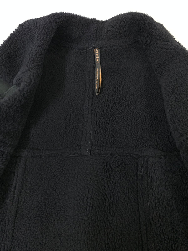 【中古品】【メンズ】 CASSERLY キャサリン オーストラリア製 ムートンジャケット キャサリー シープスキン メンズ アウター 146-261005-em-30-min サイズ：M カラー：ブラック 万代Net店