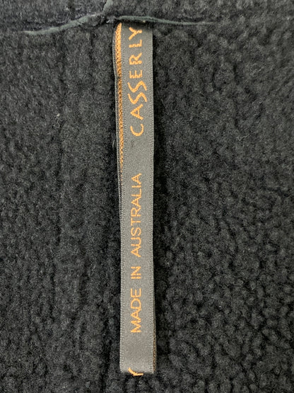 【中古品】【メンズ】 CASSERLY キャサリン オーストラリア製 ムートンジャケット キャサリー シープスキン メンズ アウター 146-261005-em-30-min サイズ：M カラー：ブラック 万代Net店