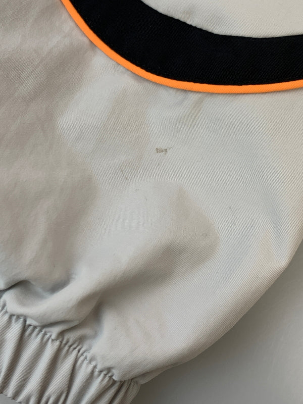 【中古品】【メンズ】 SUPREME シュプリーム × UMBRO アンブロ 22SS TRACK JACKET トラック ジャケット フルジップ フード付き メンズ アウター ナイロンジャケット 149-261007-em-23-min サイズ：XL カラー：グレー 万代Net店