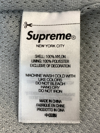 【中古品】【メンズ】 SUPREME シュプリーム × UMBRO アンブロ 22SS TRACK JACKET トラック ジャケット フルジップ フード付き メンズ アウター ナイロンジャケット 149-261007-em-23-min サイズ：XL カラー：グレー 万代Net店