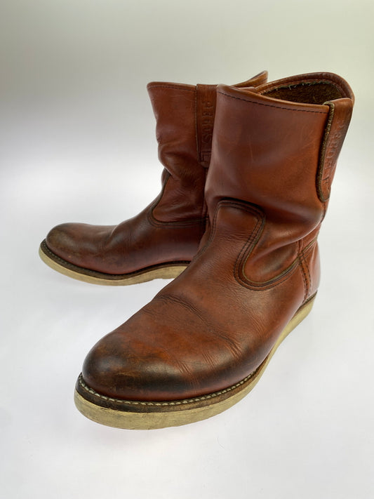 【現状渡し品】【メンズ】 RED WING レッド ウィング 9-INCH PECOS BOOT 9インチ ペコス ブーツ 8866 靴 シューズ 164-261021-hu-11-min カラー：ブラウン系 万代Net店