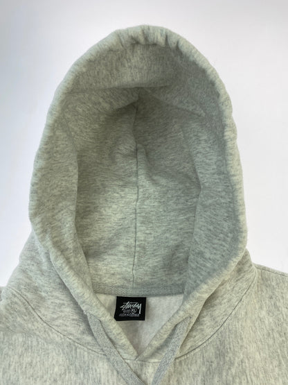 【中古品】【メンズ】 STUSSY ステューシー PULLOVER HOODIE プルオーバー フーディ メンズ トップス パーカー フード付き スウェット 142-261005-em-07-min サイズ：XL カラー：ライトグレー 万代Net店