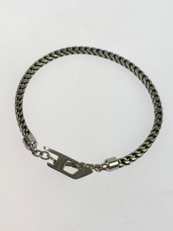 【中古品】【メンズ/レディース】 DIESEL ディーゼル チェーンブレスレット アクセサリー ジュエリー 腕輪 193-261008-em-16-min カラー：シルバー 万代Net店