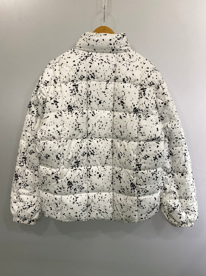 【現状渡し品】【メンズ】 ARMANI EXCHANGE アルマーニエクスチェンジ 6KZB06 ZNKRZ PUFFER JACKET パファージャケット 中綿ジャケット 141-261003-ta-28-min サイズ：M カラー：ホワイト/ブラック 万代Net店