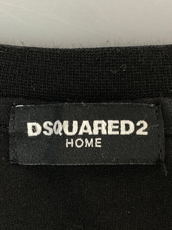【中古品】【メンズ】 DSQUARED2 ディースクエアード SS TEE ロゴTシャツ 半袖Tシャツ 141-261003-ta-38-min サイズ：L カラー：ブラック 万代Net店
