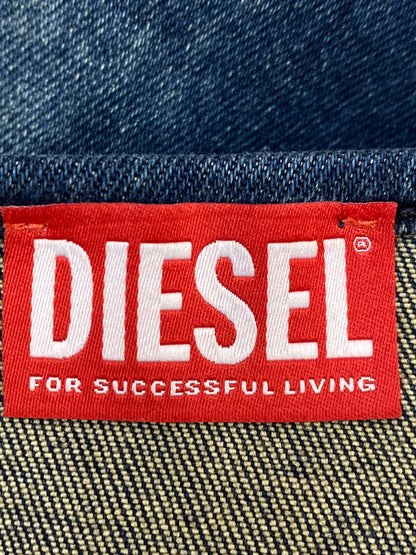【中古品】【レディース】 DIESEL ディーゼル デニム Dロゴ キャミ レディース トップス キャミソール ビスチェ 170-261007-em-34-min サイズ：M カラー：インディゴ 万代Net店