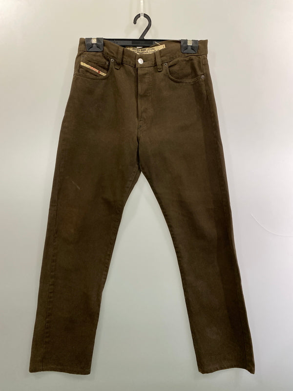 【中古品】【メンズ】 DIESEL ディーゼル PANTS 5355 デニム パンツ メンズ ボトムス ジーンズ コットン 152-261022-em-44-min サイズ：32 カラー：ブラウン 万代Net店