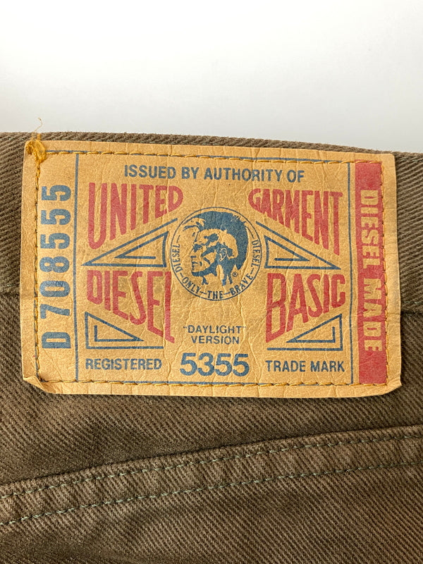 【中古品】【メンズ】 DIESEL ディーゼル PANTS 5355 デニム パンツ メンズ ボトムス ジーンズ コットン 152-261022-em-44-min サイズ：32 カラー：ブラウン 万代Net店