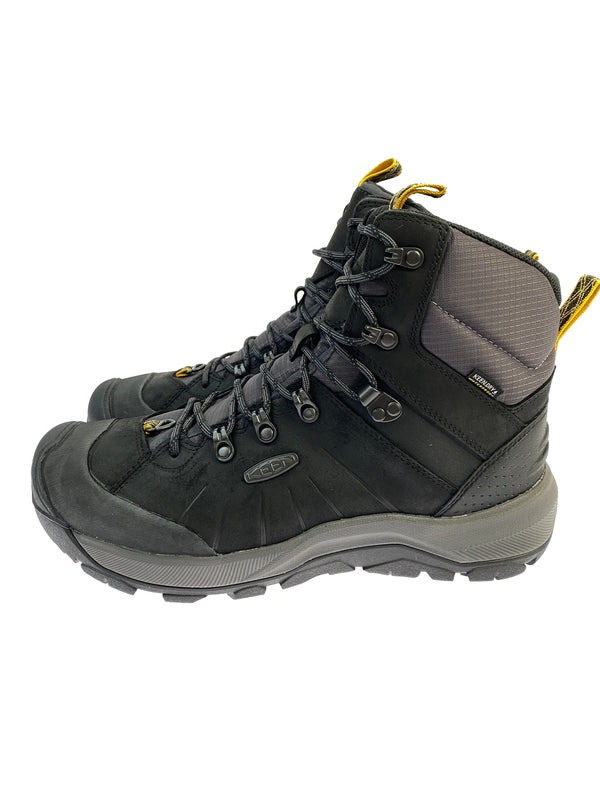 【中古品】【メンズ】 KEEN キーン REVEL IV MID POLAR トレッキングブーツ レヴェル フォー ミッド ポーラー 1023618 靴 シューズ 164-261011-hu-13-min カラー：ブラック 万代Net店