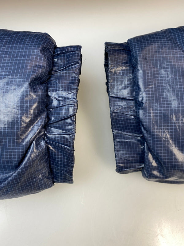 【中古品】【メンズ】 FUBU フブ DOWN JACKET ダウンジャケット メンズ アウター 146-261007-em-30-min サイズ：L カラー：ネイビー 万代Net店