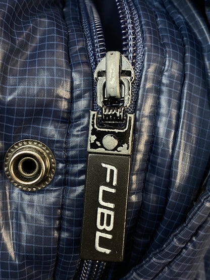 【中古品】【メンズ】 FUBU フブ DOWN JACKET ダウンジャケット メンズ アウター 146-261007-em-30-min サイズ：L カラー：ネイビー 万代Net店