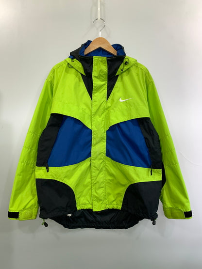【現状渡し品】【メンズ】 NIKE ACG ナイキ エーシージー 90S CLIMA-FIT MOUNTAIN JACKET クライマフィット マウンテンパーカ ナイロンジャケット アウトドア 146-261010-ta-26-min サイズ：S カラー：マルチカラー 万代Net店