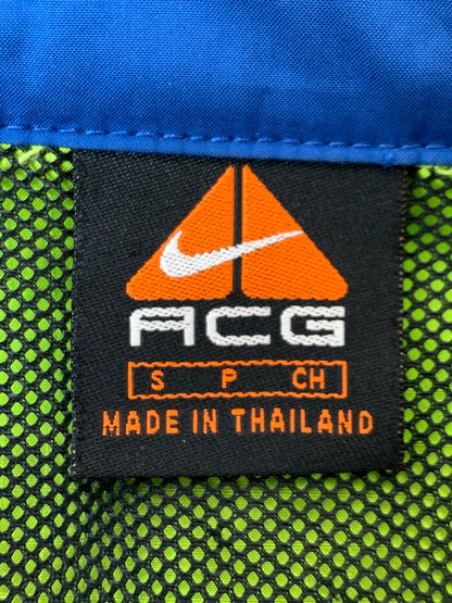 【現状渡し品】【メンズ】 NIKE ACG ナイキ エーシージー 90S CLIMA-FIT MOUNTAIN JACKET クライマフィット マウンテンパーカ ナイロンジャケット アウトドア 146-261010-ta-26-min サイズ：S カラー：マルチカラー 万代Net店