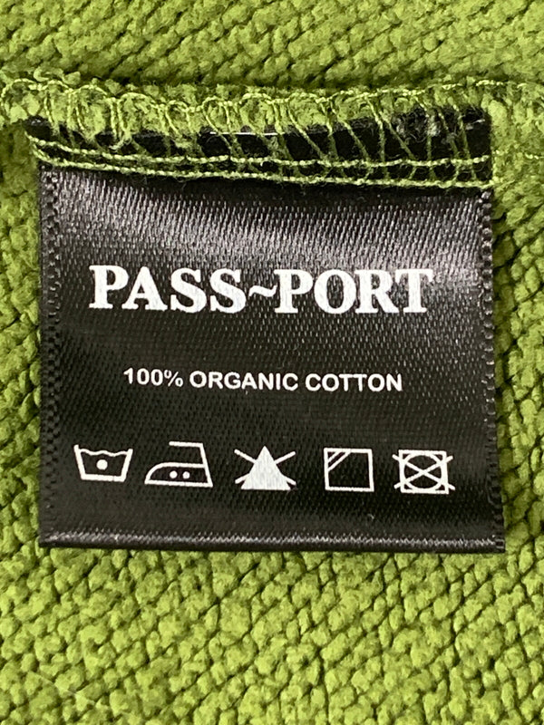 【中古品】【メンズ】 PASS~PORT パスポート SWEATSHIRT スウェットシャツ メンズ トップス 142-261008-KS-32-min サイズ：S カラー：グリーン 万代Net店