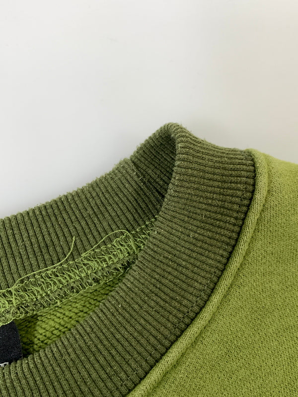 【中古品】【メンズ】 PASS~PORT パスポート SWEATSHIRT スウェットシャツ メンズ トップス 142-261008-KS-32-min サイズ：S カラー：グリーン 万代Net店