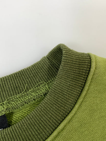 【中古品】【メンズ】 PASS~PORT パスポート SWEATSHIRT スウェットシャツ メンズ トップス 142-261008-KS-32-min サイズ：S カラー：グリーン 万代Net店