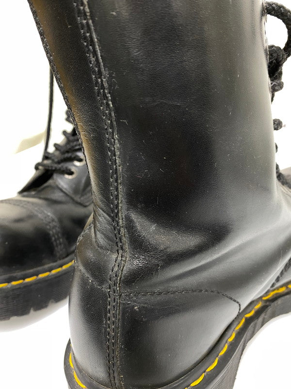 【中古品】【メンズ】 DR.MARTENS ドクターマーチン BXB ビーエックスビー スチールトゥ 10ホールブーツ 靴 シューズ ブーツ 164-261008-KS-04-min サイズ：US10L UK カラー：ブラック 万代Net店