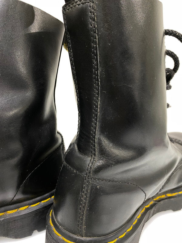【中古品】【メンズ】 DR.MARTENS ドクターマーチン BXB ビーエックスビー スチールトゥ 10ホールブーツ 靴 シューズ ブーツ 164-261008-KS-04-min サイズ：US10L UK カラー：ブラック 万代Net店