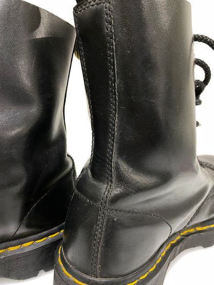 【中古品】【メンズ】 DR.MARTENS ドクターマーチン BXB ビーエックスビー スチールトゥ 10ホールブーツ 靴 シューズ ブーツ 164-261008-KS-04-min サイズ：US10L UK カラー：ブラック 万代Net店