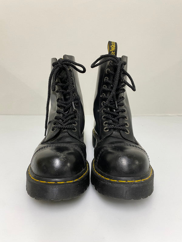 【中古品】【メンズ】 DR.MARTENS ドクターマーチン BXB ビーエックスビー スチールトゥ 10ホールブーツ 靴 シューズ ブーツ 164-261008-KS-04-min サイズ：US10L UK カラー：ブラック 万代Net店