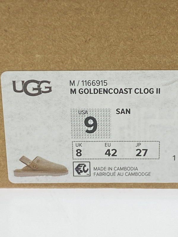 【中古品】【メンズ】 UGG アグ GOLDENCORST CLOG II ゴールデンコースト クロッグ ツー 1166915 靴 サンダル 164-261011-hu-12-min カラー：ベージュ系 万代Net店
