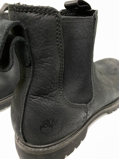 【中古品】【メンズ】 TIMBERLAND ティンバーランド サイドゴアブーツ A1Ｍ55 チェルシーブーツ メンズ シューズ レザー 164-261007-em-42-min サイズ：26.0cm カラー：ブラック 万代Net店