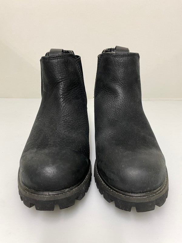 【中古品】【メンズ】 TIMBERLAND ティンバーランド サイドゴアブーツ A1Ｍ55 チェルシーブーツ メンズ シューズ レザー 164-261007-em-42-min サイズ：26.0cm カラー：ブラック 万代Net店