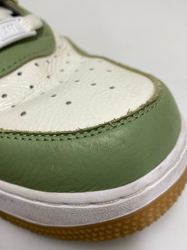 【中古品】【メンズ】 NIKE ナイキ BY YOU バイ ユー AIR FORCE 1 LOW エアー フォース ワン ロー HF0659-900 靴 シューズ スニーカー SNEAKER 160-261008-KS-17-min サイズ：29cm US11 カラー：グリーン/ホワイト 万代Net店