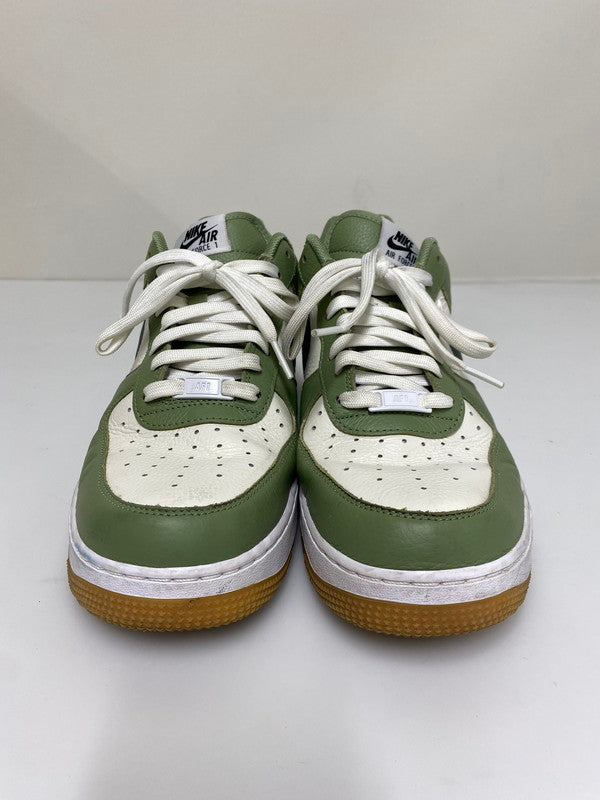 【中古品】【メンズ】 NIKE ナイキ BY YOU バイ ユー AIR FORCE 1 LOW エアー フォース ワン ロー HF0659-900 靴 シューズ スニーカー SNEAKER 160-261008-KS-17-min サイズ：29cm US11 カラー：グリーン/ホワイト 万代Net店