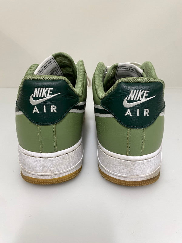 【中古品】【メンズ】 NIKE ナイキ BY YOU バイ ユー AIR FORCE 1 LOW エアー フォース ワン ロー HF0659-900 靴 シューズ スニーカー SNEAKER 160-261008-KS-17-min サイズ：29cm US11 カラー：グリーン/ホワイト 万代Net店