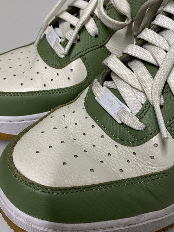 【中古品】【メンズ】 NIKE ナイキ BY YOU バイ ユー AIR FORCE 1 LOW エアー フォース ワン ロー HF0659-900 靴 シューズ スニーカー SNEAKER 160-261008-KS-17-min サイズ：29cm US11 カラー：グリーン/ホワイト 万代Net店