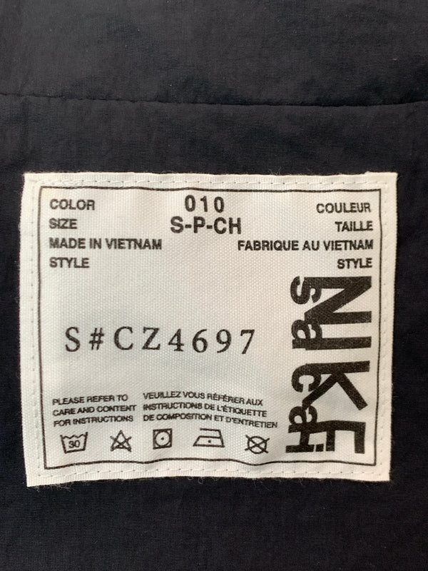 【中古品】【メンズ】 SACAI × NIKE サカイ ナイキ CZ4697-010 21AW NRG LAYERED JKT ウィンドランナージャケット レイヤード ボンバージャケット ナイロン アウター 140-261010-ta-20-min サイズ：S カラー：ブラック 万代Net店