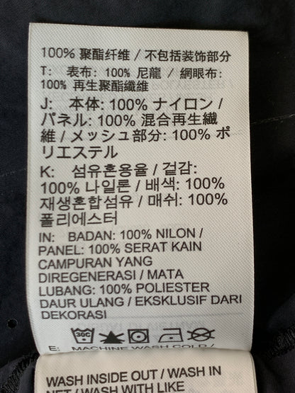 【中古品】【メンズ】 SACAI × NIKE サカイ ナイキ CZ4697-010 21AW NRG LAYERED JKT ウィンドランナージャケット レイヤード ボンバージャケット ナイロン アウター 140-261010-ta-20-min サイズ：S カラー：ブラック 万代Net店