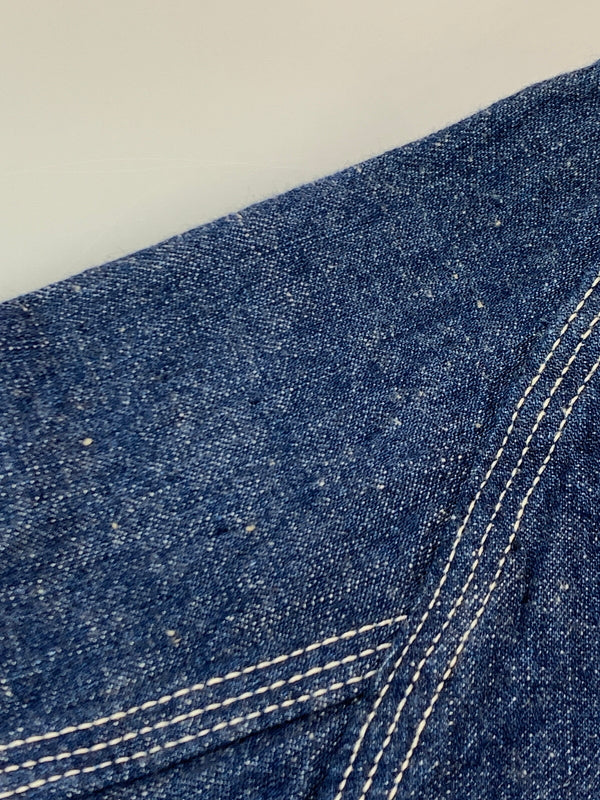【中古品】【メンズ】 OR SLOW オアスロウ 50’S DENIM COVERALL 50年代 デニム カバーオール メンズ ヴィンテージ 145-261007-em-11-min サイズ：2 カラー：インディゴ 万代Net店