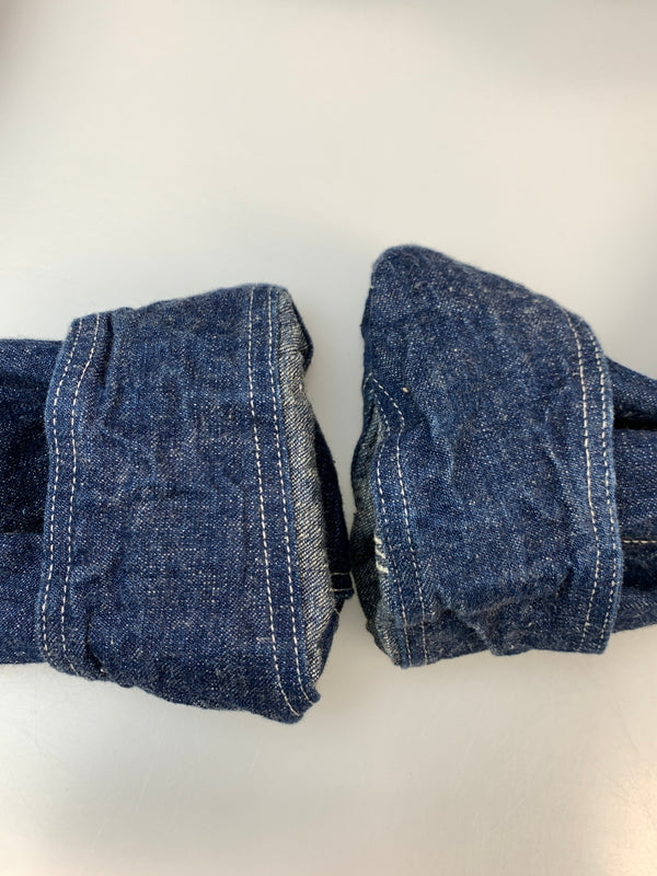 【中古品】【メンズ】 OR SLOW オアスロウ 50’S DENIM COVERALL 50年代 デニム カバーオール メンズ ヴィンテージ 145-261007-em-11-min サイズ：2 カラー：インディゴ 万代Net店